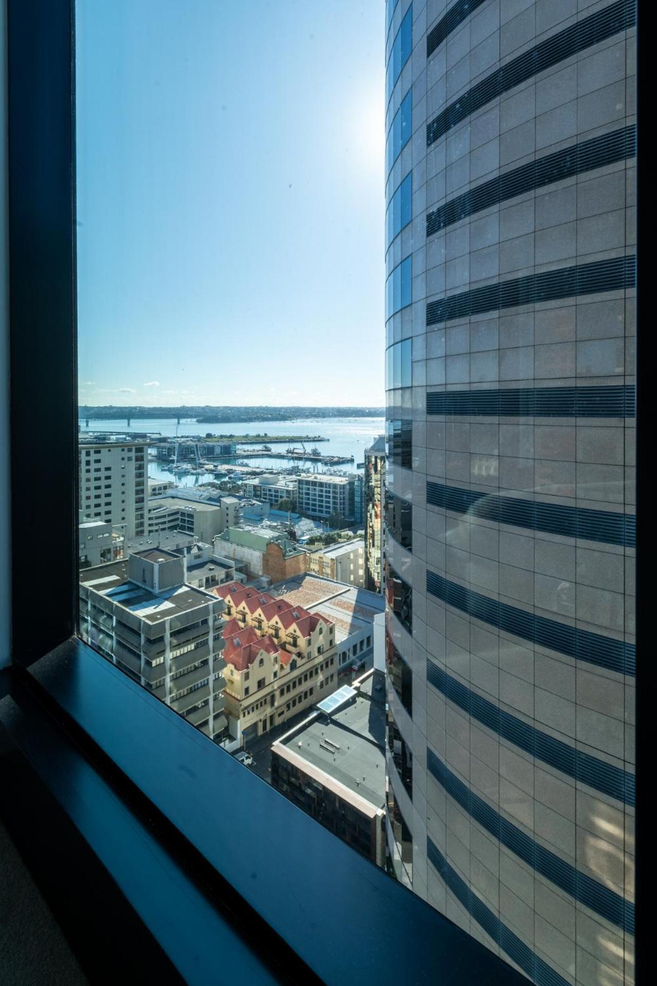天空城景 海景 私人大阳台公寓 Auckland Exterior photo